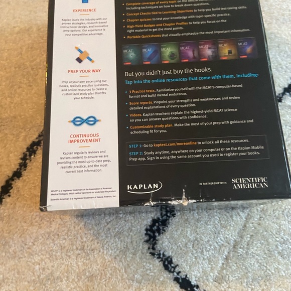 Kaplan MCAT Complete 7-Book Subject Review 2020-2021 - Picture 6 of 6